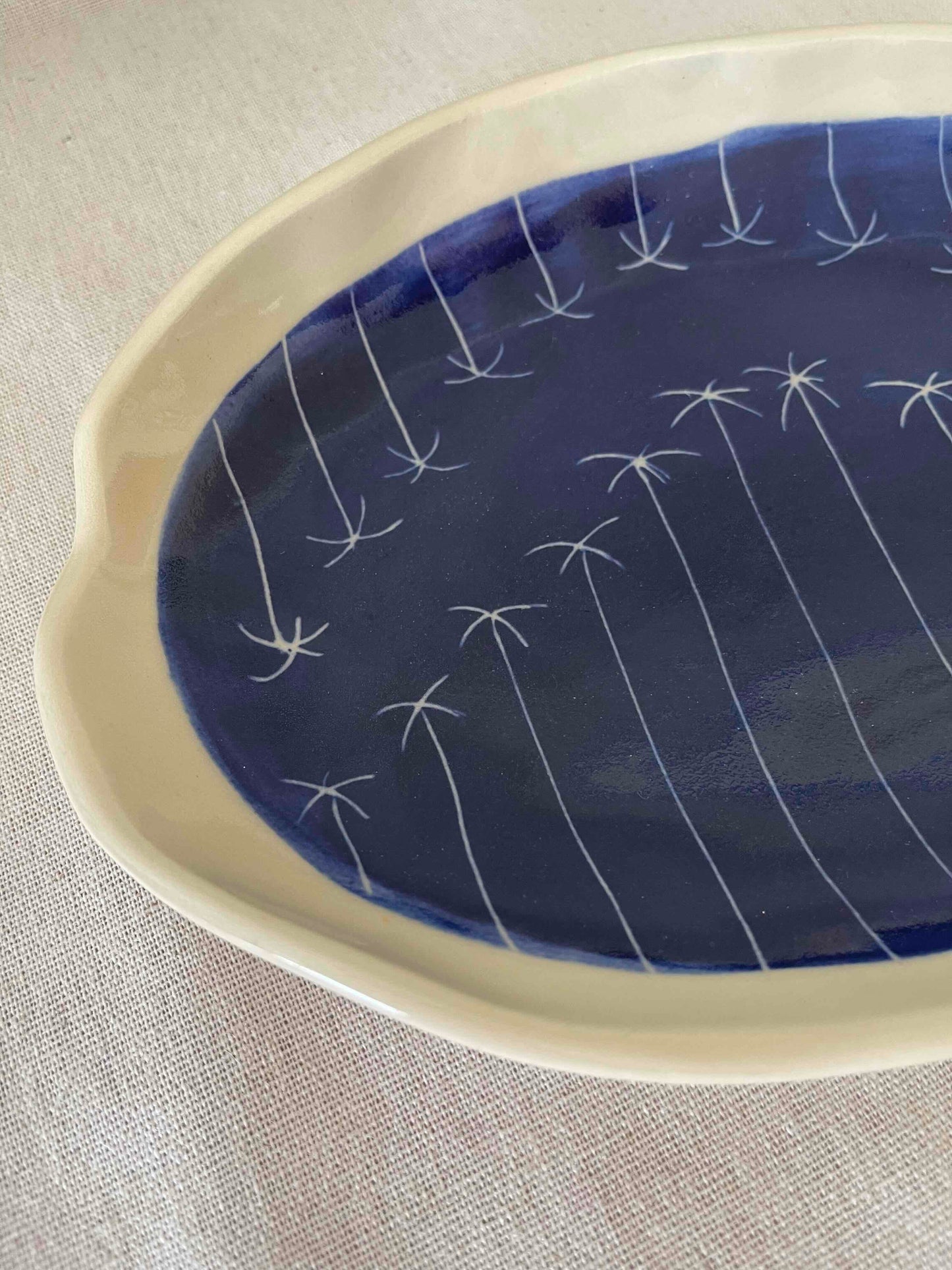 Palmtree Platter Midnight